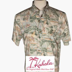 🐟🐠 Men's  Kahala XL Hawaiian Casual- EUC